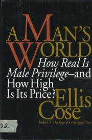 Cover art for A MAN'S WORLD