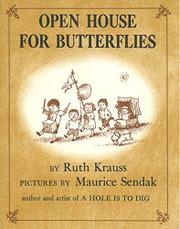 Cover art for OPEN HOUSE FOR BUTTERFLIES
