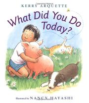 Cover art for WHAT DID YOU DO TODAY?