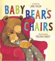 Cover art for BABY BEAR’S CHAIRS
