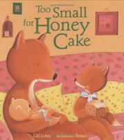 Book Cover for TOO SMALL FOR HONEY CAKE