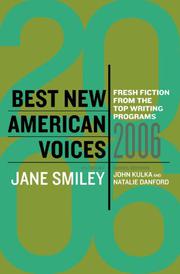 Book Cover for BEST NEW AMERICAN VOICES