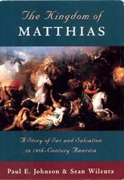 Cover art for THE KINGDOM OF MATTHIAS