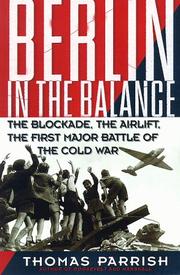 Cover art for BERLIN IN THE BALANCE, 1945-1949