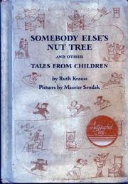 Cover art for SOMEBODY ELSE'S NUT TREE AND OTHER TALES FROM CHILDREN