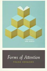 Book Cover for FORMS OF ATTENTION