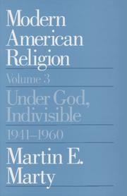 Cover art for MODERN AMERICAN RELIGION