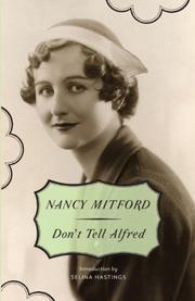 Book Cover for DON'T TELL ALFRED