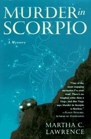 Cover art for MURDER IN SCORPIO