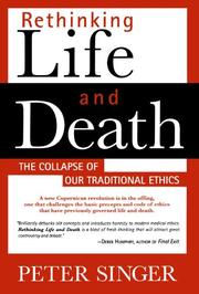 Cover art for RETHINKING LIFE AND DEATH