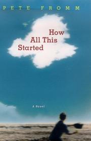 Cover art for HOW ALL THIS STARTED