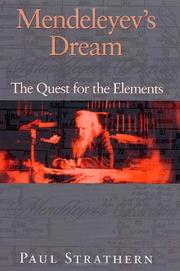 Cover art for MENDELEYEV’S DREAM
