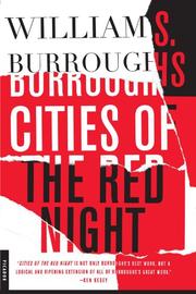 Cover art for CITIES OF THE RED NIGHT
