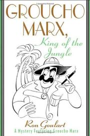 Book Cover for GROUCHO MARX, KING OF THE JUNGLE