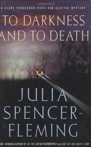Cover art for TO DARKNESS AND TO DEATH