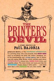 Cover art for THE PRINTER’S DEVIL