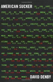 Book Cover for AMERICAN SUCKER