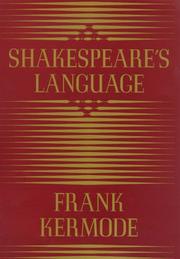 Book Cover for SHAKESPEARE'S LANGUAGE