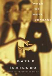 Cover art for WHEN WE WERE ORPHANS