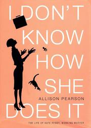 Cover art for I DON’T KNOW HOW SHE DOES IT