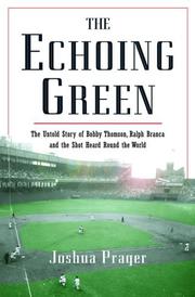 Cover art for THE ECHOING GREEN