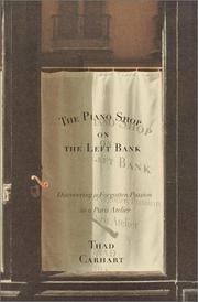 Cover art for THE PIANO SHOP ON THE LEFT BANK