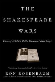 Cover art for THE SHAKESPEARE WARS