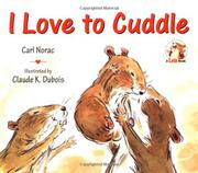 Cover art for I LOVE TO CUDDLE