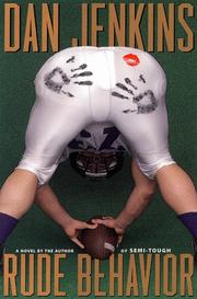 Cover art for RUDE BEHAVIOR