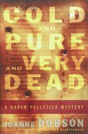 Cover art for COLD AND PURE AND VERY DEAD