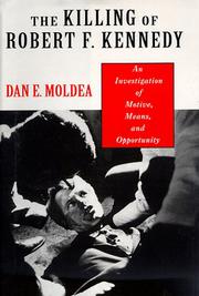 Cover art for THE KILLING OF ROBERT F. KENNEDY