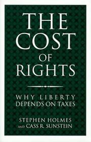 Cover art for THE COST OF RIGHTS