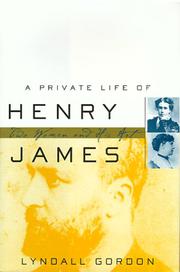 Book Cover for A PRIVATE LIFE OF HENRY JAMES