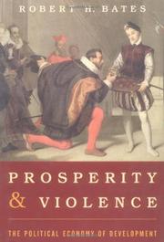 Book Cover for PROSPERITY AND VIOLENCE