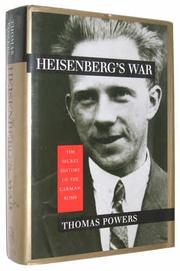 Cover art for HEISENBERG'S WAR