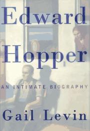 Cover art for EDWARD HOPPER