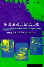 Cover art for PERSONALS