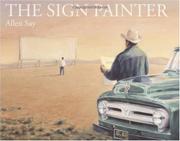 Cover art for THE SIGN PAINTER