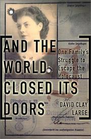 Cover art for AND THE WORLD CLOSED ITS DOORS