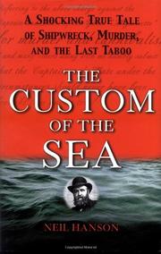Cover art for THE CUSTOM OF THE SEA