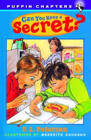 Cover art for CAN YOU KEEP A SECRET?