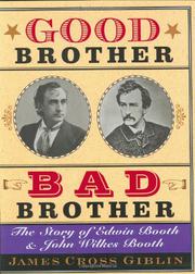 Book Cover for GOOD BROTHER, BAD BROTHER