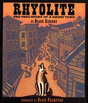 Cover art for RHYOLITE