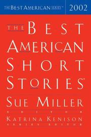 Book Cover for THE BEST AMERICAN SHORT STORIES 2002