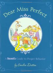 Cover art for DEAR MISS PERFECT