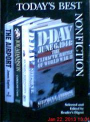 Cover art for D-DAY, JUNE 6, 1944