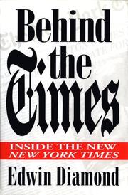 Book Cover for BEHIND THE TIMES