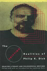 Cover art for THE SHIFTING REALITIES OF PHILIP K. DICK