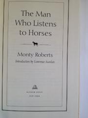 Book Cover for THE MAN WHO LISTENS TO HORSES