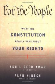 Cover art for FOR THE PEOPLE